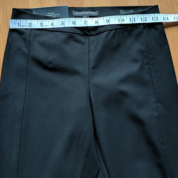 Banana Republic Devon High Rise Ankle Black Pants - Picture 13 of 16